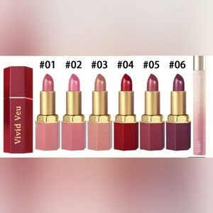 Lipstick Set - Assorted Shades Matte  Vivid Veu